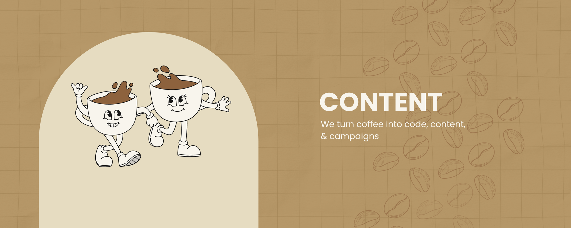 We turn coffee into content